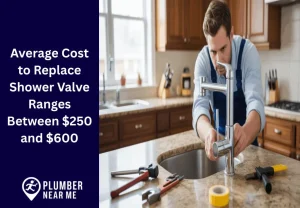 Average Cost to Replace Shower Valve Ranges Between $250 and $600