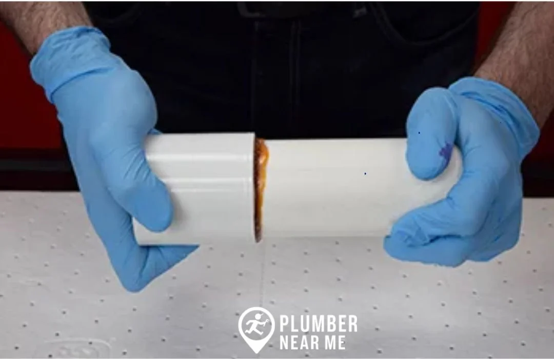 Blue PVC Pipe Cement Used for Plumbing Fittings