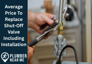 Cost to replace a shut-off valve