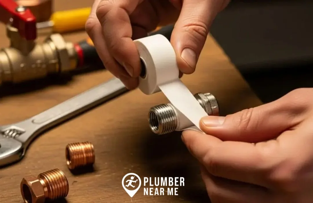 How To Properly Use Plumber's Tape for Sealing
