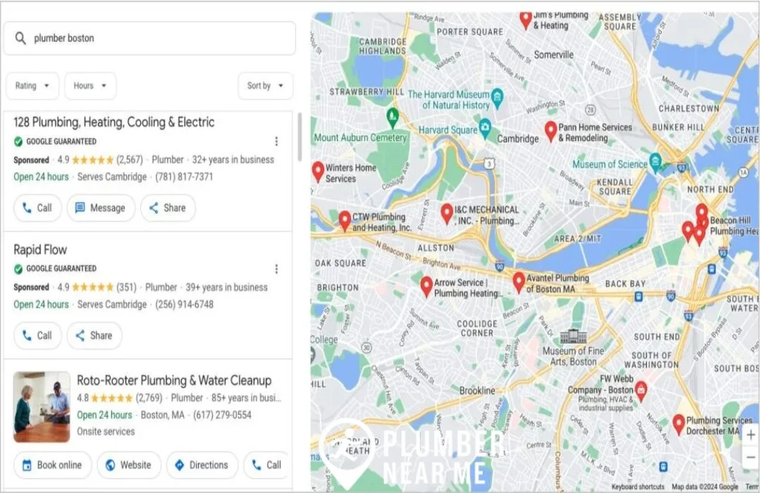 How to Locate Nearby Plumbers Using Local Map Services