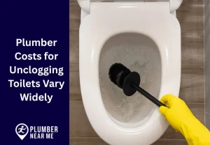 Plumber Costs for Unclogging Toilets Vary Widely