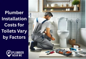 Plumber Installation Costs for Toilets Vary by Factors
