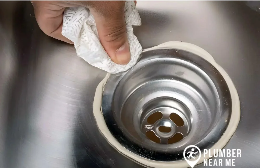 Plumber’s Putty Sets Quickly But Wait For Seal 