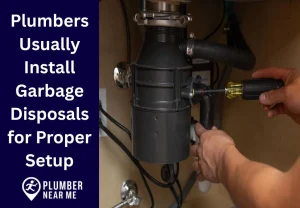 Plumbers Usually Install Garbage Disposals for Proper Setup